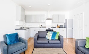 Open plan Living/dining/kitchen.