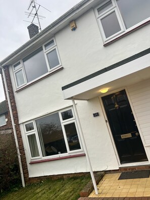 With private driveway