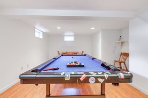 Game Room | Pool Table | Basement Level