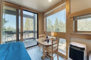 Large windows and tons of natural light.