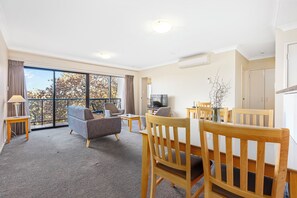 Spacious, open plan living.