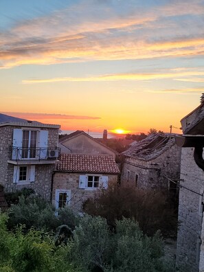 Vue depuis l’hébergement