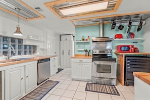 Well stocked kitchen