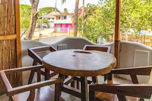 Where you can enjoy a meal and the great weather
