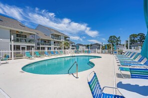 Beautiful Pool Deck
