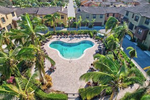 The Pool in Our Quad (#5) Has a Large Pool Deck