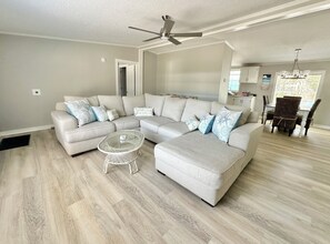 Open concept living room