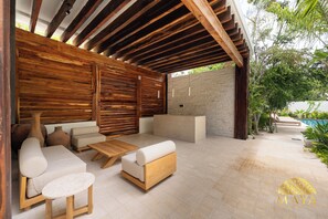 Sala de estar en el lobby