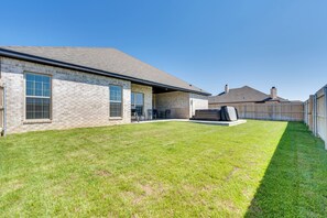 Fenced-In Yard | Hot Tub