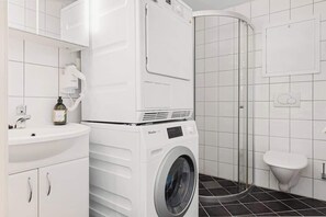 Got some laundry to do? No worries - You'll have access to both a washer and dryer right in the apartment. We supply with detergent!