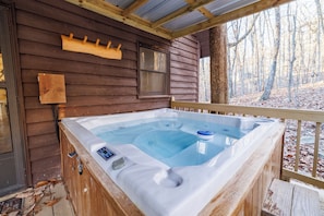 Bain à remous extérieur