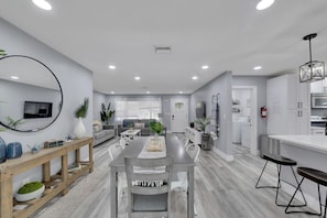 Dining Area with Bar Seating