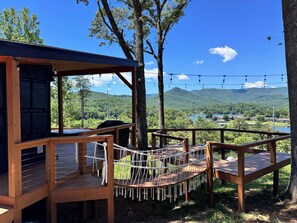 Container Treehouse View