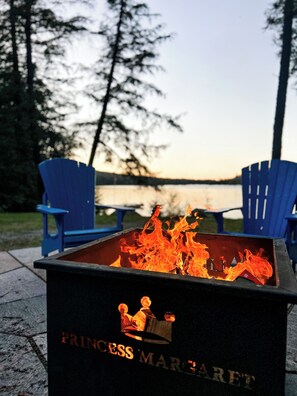 Best seat in the house - lakeside at sunset