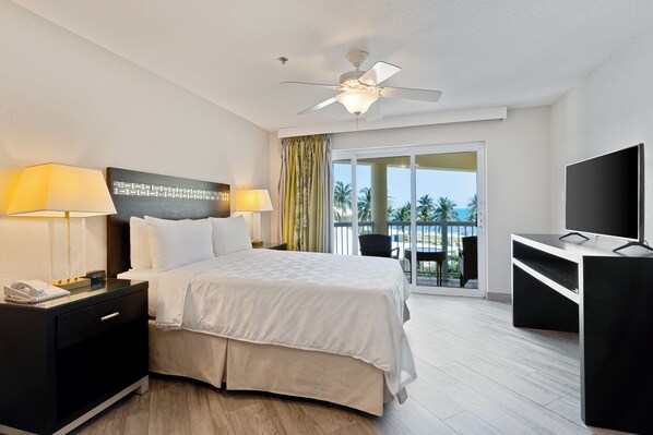 Unit with 1 King bed