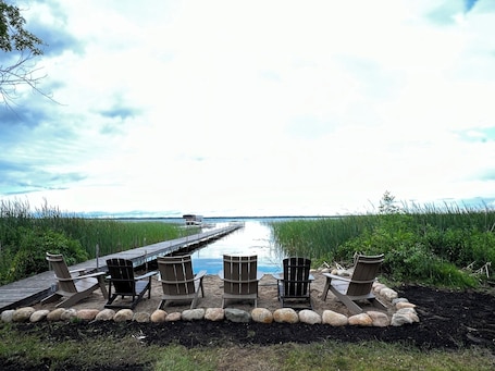 Beach Front View On Lake Edward