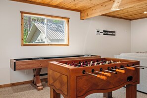 Shuffleboard or foosball anyone?
