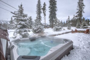 Patio: Hot tub, gas fire pit