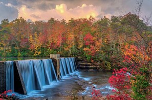 Local waterfall - short drive from the cabin