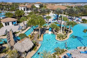 You will get FREE access to Both Club houses:

1. The Retreat Club Champions Gate:

9035 Leopard Creek Dr Champions Gate
Monday - Sunday:9:00 AM - 9:00 PM
2. The Oasis Club Champions Gate: 

1520 Oasis Club Blvd
Monday - Sunday: 9:00AM - 9:00PM

