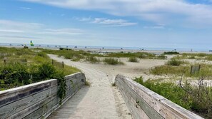 Private gated access to the beach- located between East Beach and King &Prince.