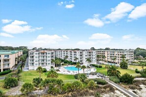 The Beach Club is an oceanfront resort with private beach access.