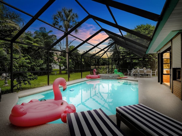 Twilight Pool