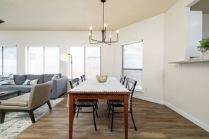 Dining area- seats 4 