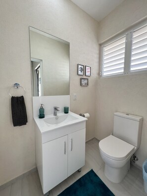 Powder bathroom