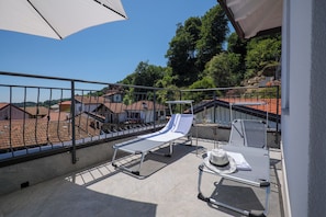 Ca. 25 m² großer Eckbalkon
