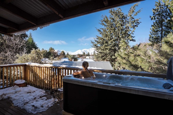 Bain à remous extérieur
