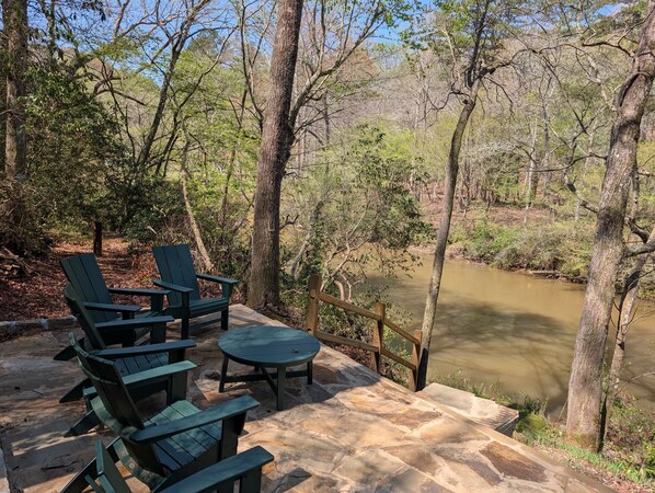 Riverfront Relaxation Patio