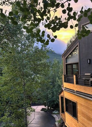 Back deck view to the north