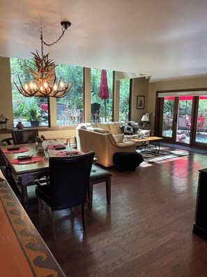 Dining and living area 