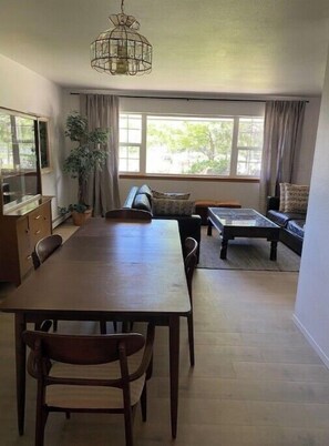 Dining room attached to main living room