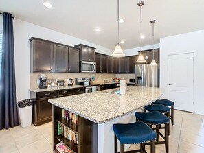 Prepare your food with our fully equipped kitchen