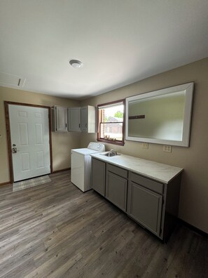 Laundry room/ door to garage 