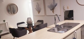 Kitchen to dining room