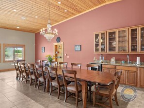 14 person dining room table