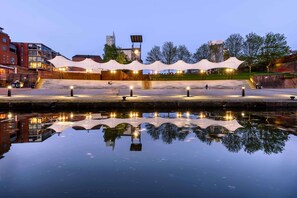 Another perk of staying at our flat is you'll be close to many of the city's top attractions such as the Castlefield Bowl.