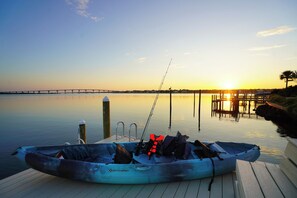 Or start the day with a sunrise fishing trip by kayak.