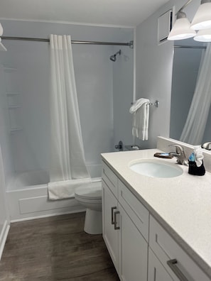shower/tub combo