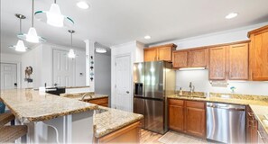 006 Bleu Haus Fully Equipped Kitchen with Island