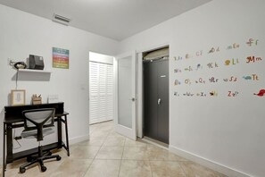 Dedicated workspace area