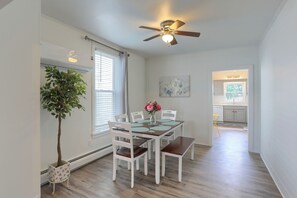 Shared dining area