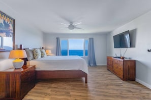 Master bedroom with sweeping ocean views!