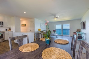 Top floor on the bluff, views from every room of the house.