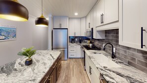 Indoors, Sink, Sink Faucet, Kitchen, Refrigerator