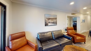 Furniture, Indoors, Living Room, Couch, Painting