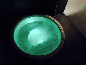 Bubbelpool inomhus